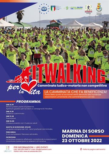 MARINA DI SORSO (Ss) - Fitwalking per la Vita