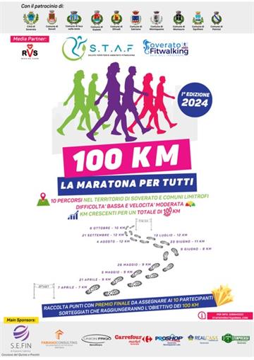 SOVERATO (Cz) - 100 KM LA MARATONA PER TUTTI