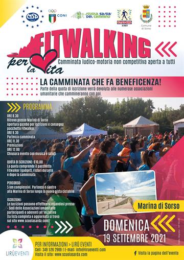 MARINA DI SORSO (Ss) – FITWALKING PER LA VITA