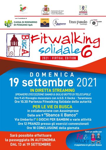 BUSCA (Cn) – 6° FITWALKING SOLIDALE